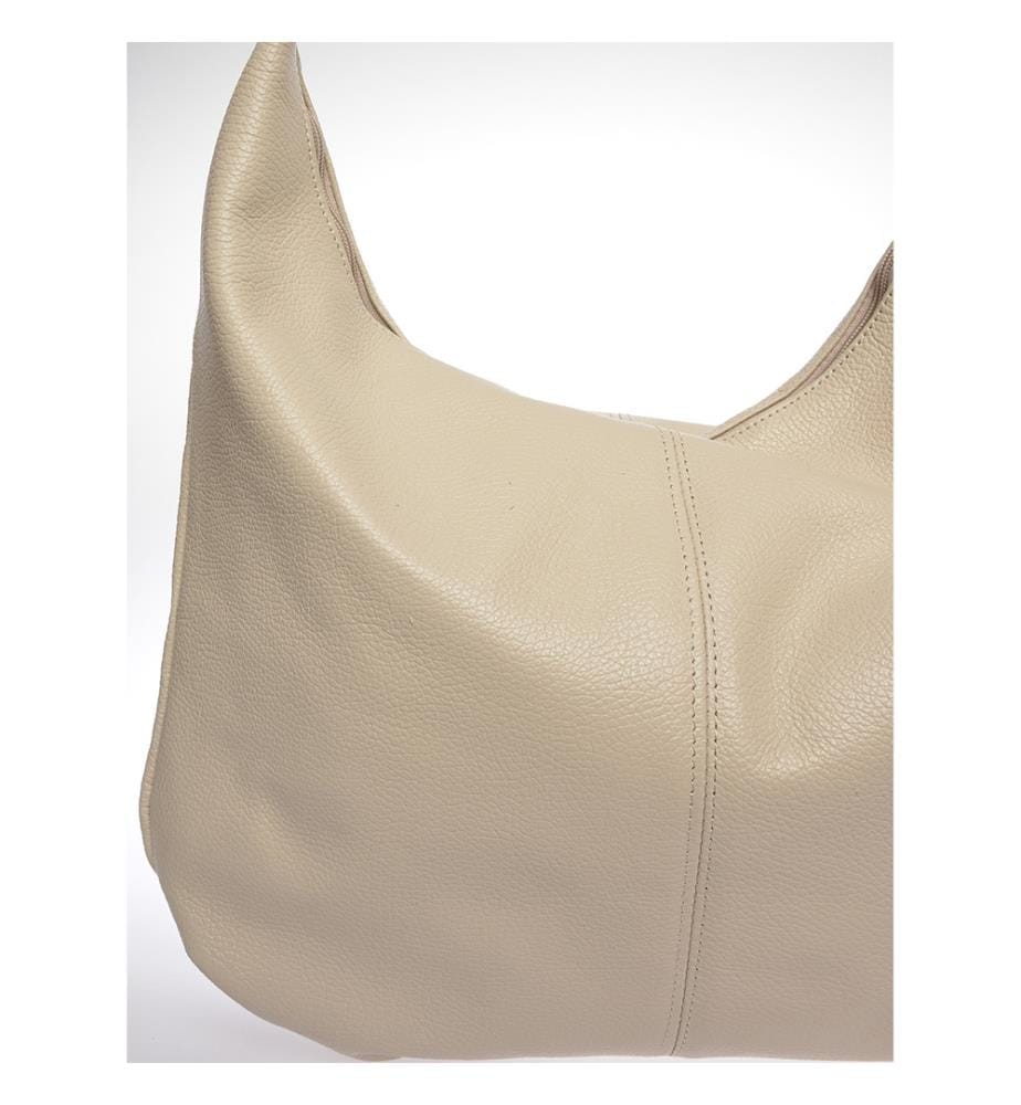 Hobo-Tasche - Beige