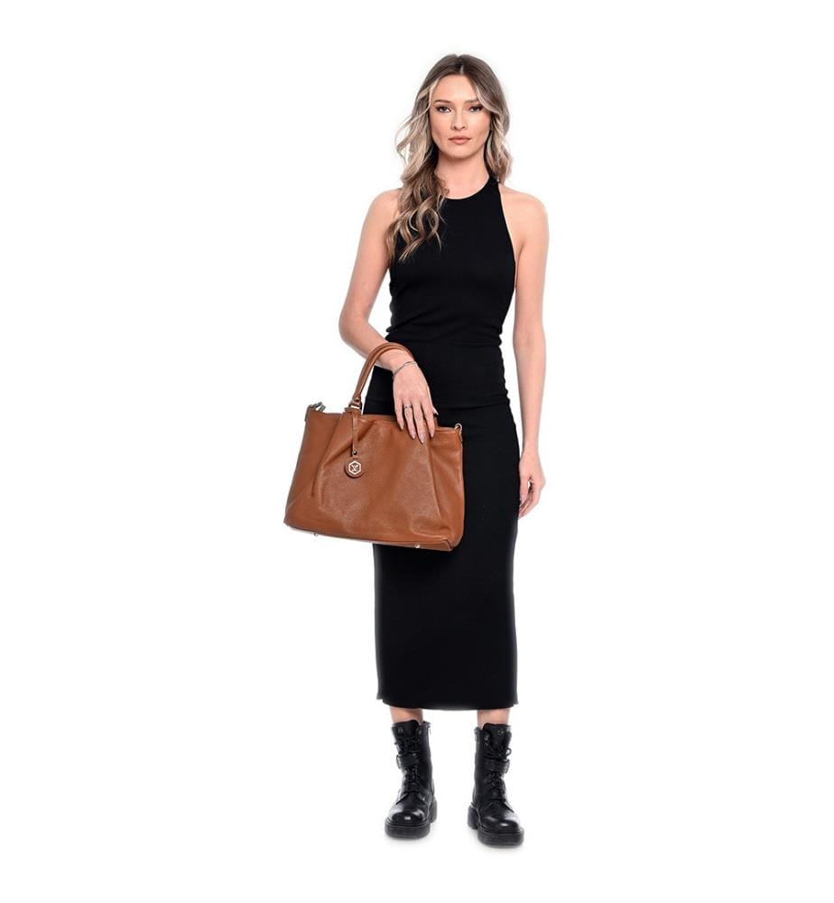 Handtasche - Cognac