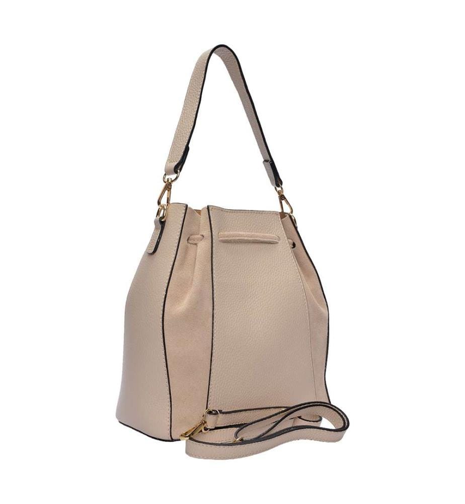 Eimer-Tasche - Beige