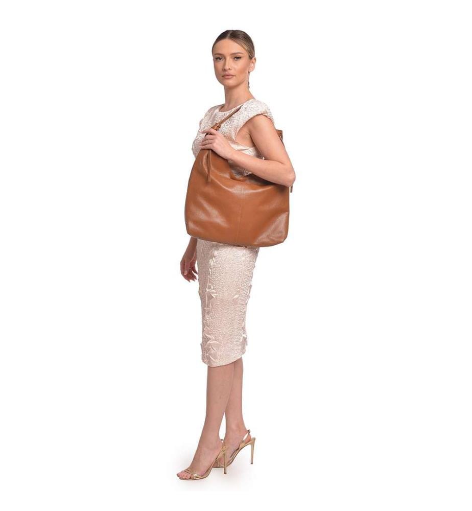 Sac hobo - Cognac