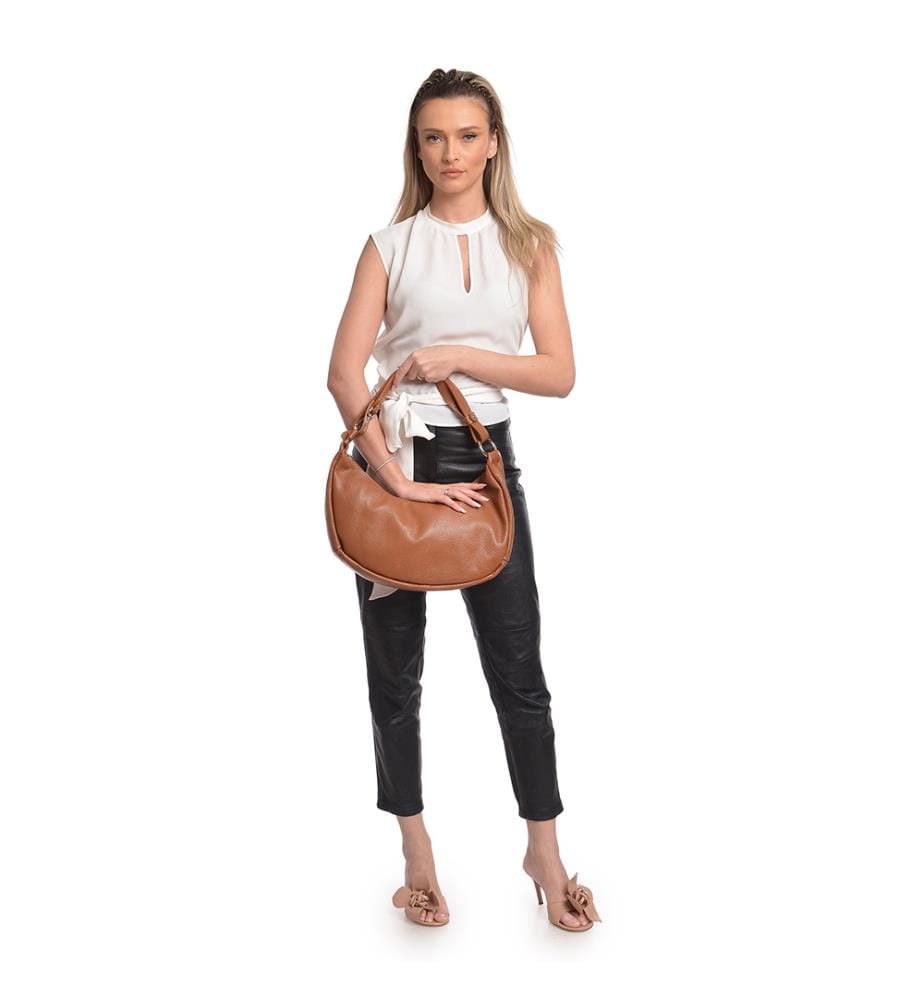 Sac à bandoulière - Cognac