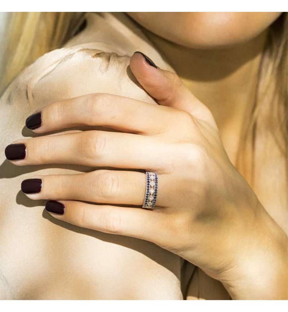 Bague Melisandre - Or Blanc 375/1000