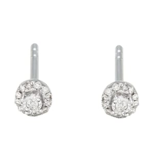 Boucles d'Oreilles Rosabella - Argenté