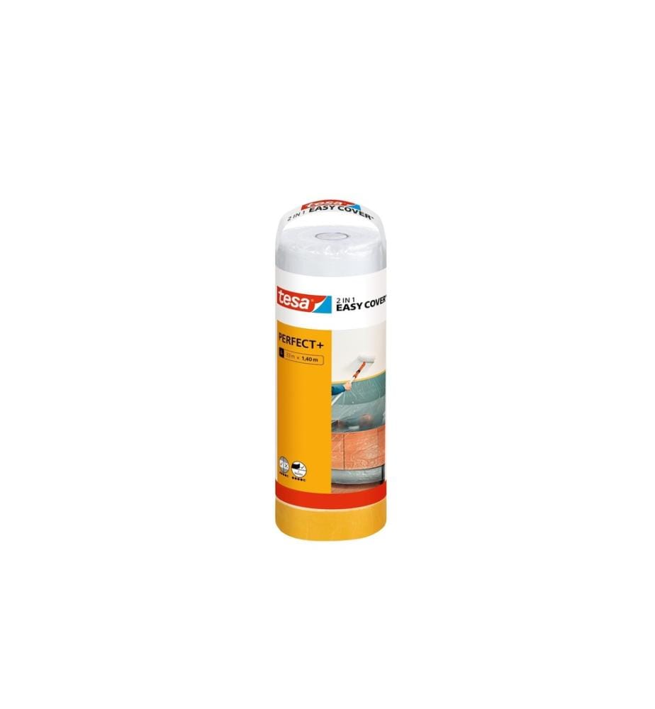 TESA - Abdeckfolie Easy Cover Perfect+ Refill L, 33 x 1.4 m