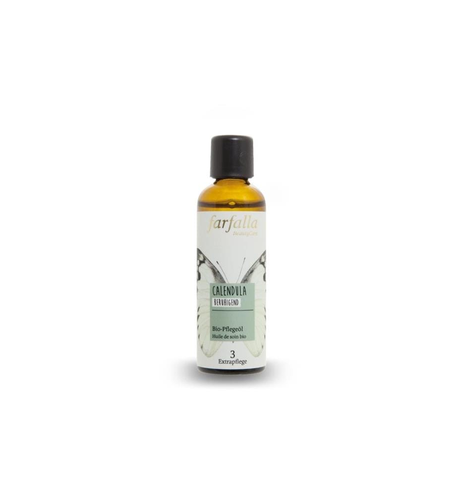 Farfalla - Huile corporelle et faciale au calendula bio 75 ml