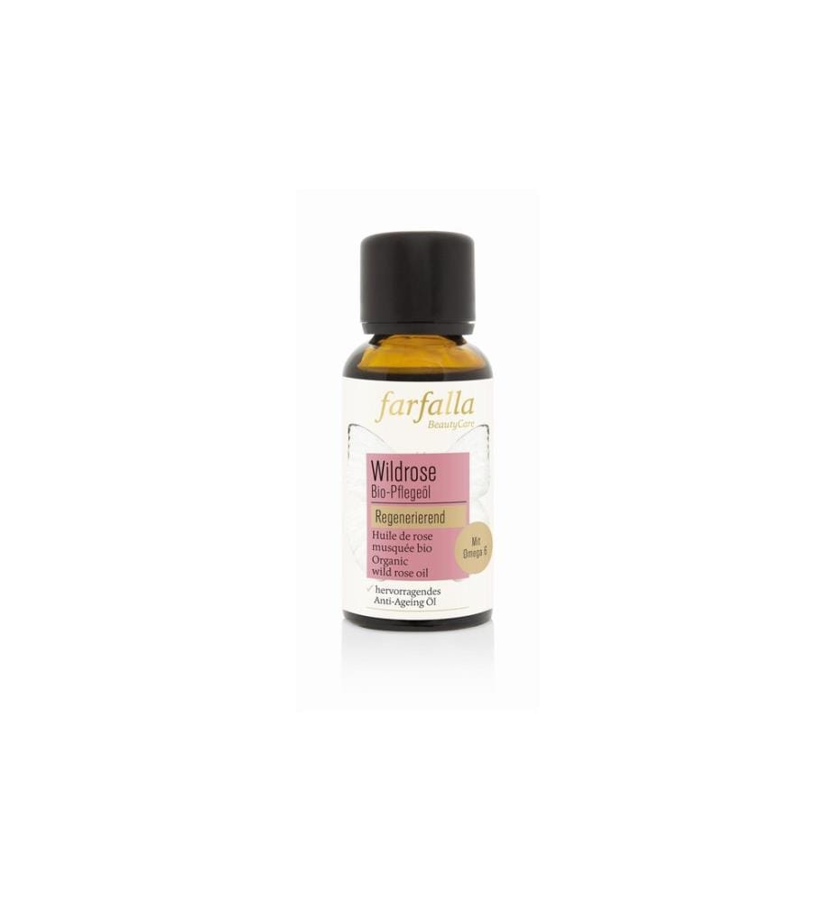 Farfalla - Huile corporelle et faciale à la Rose musquée bio 30 ml