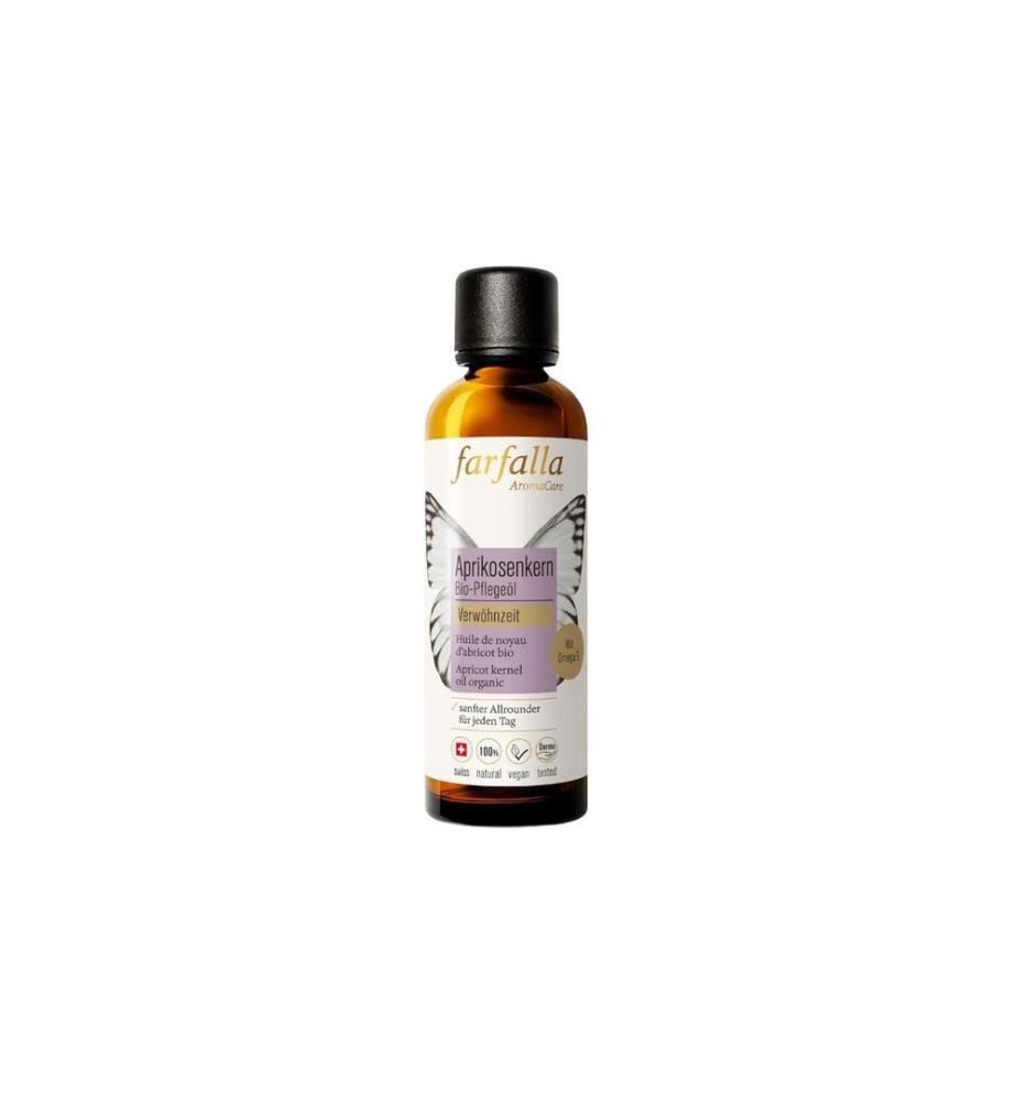 Farfalla - Huile de soin bio au noyau d'abricot 500 ml