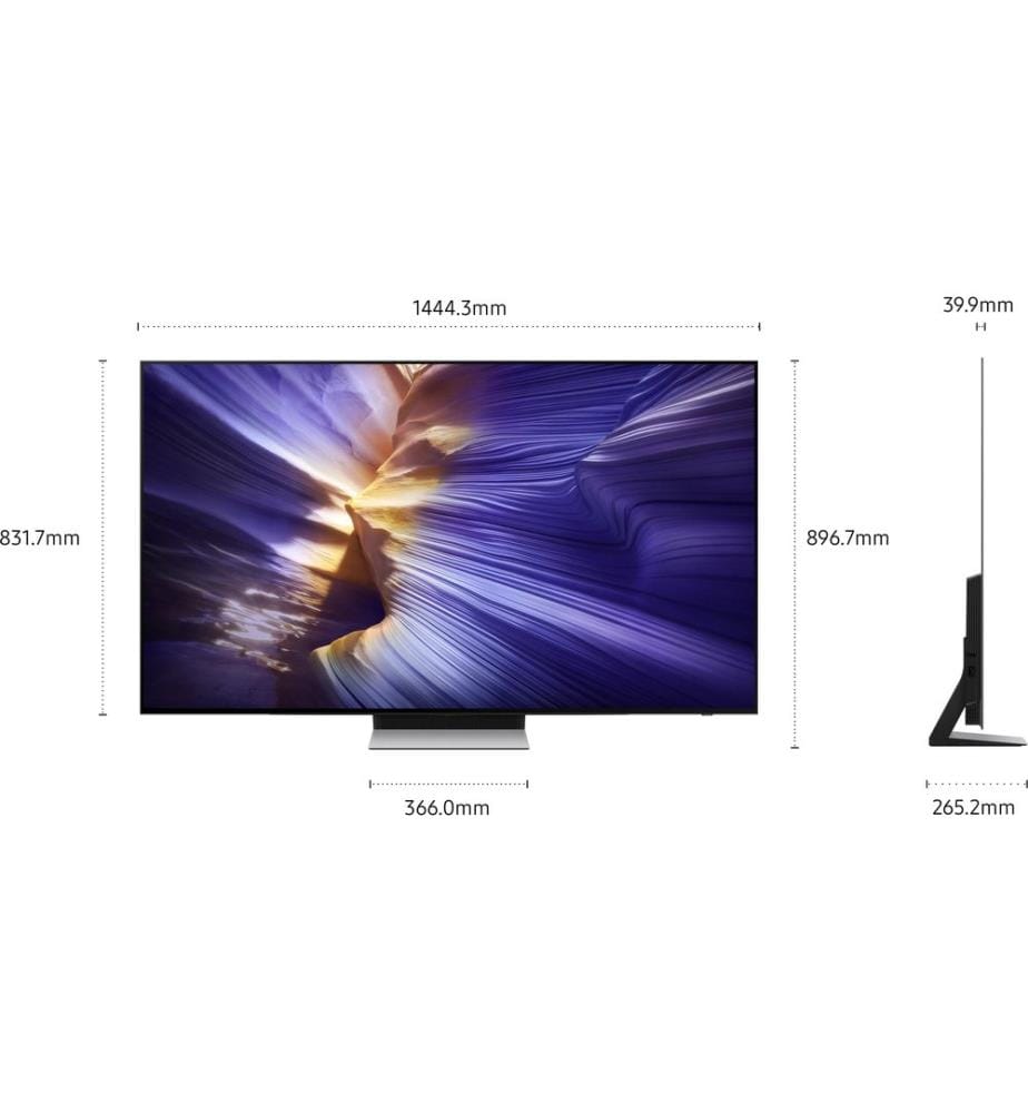 SAMSUNG - TV QE65S90F 65'' S90F OLED 4K AI TV, 2025