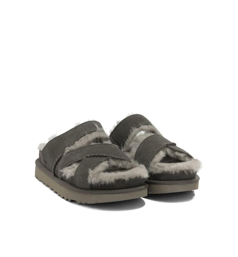 „Greenport Cross Strap“ – Sandalen – Braun