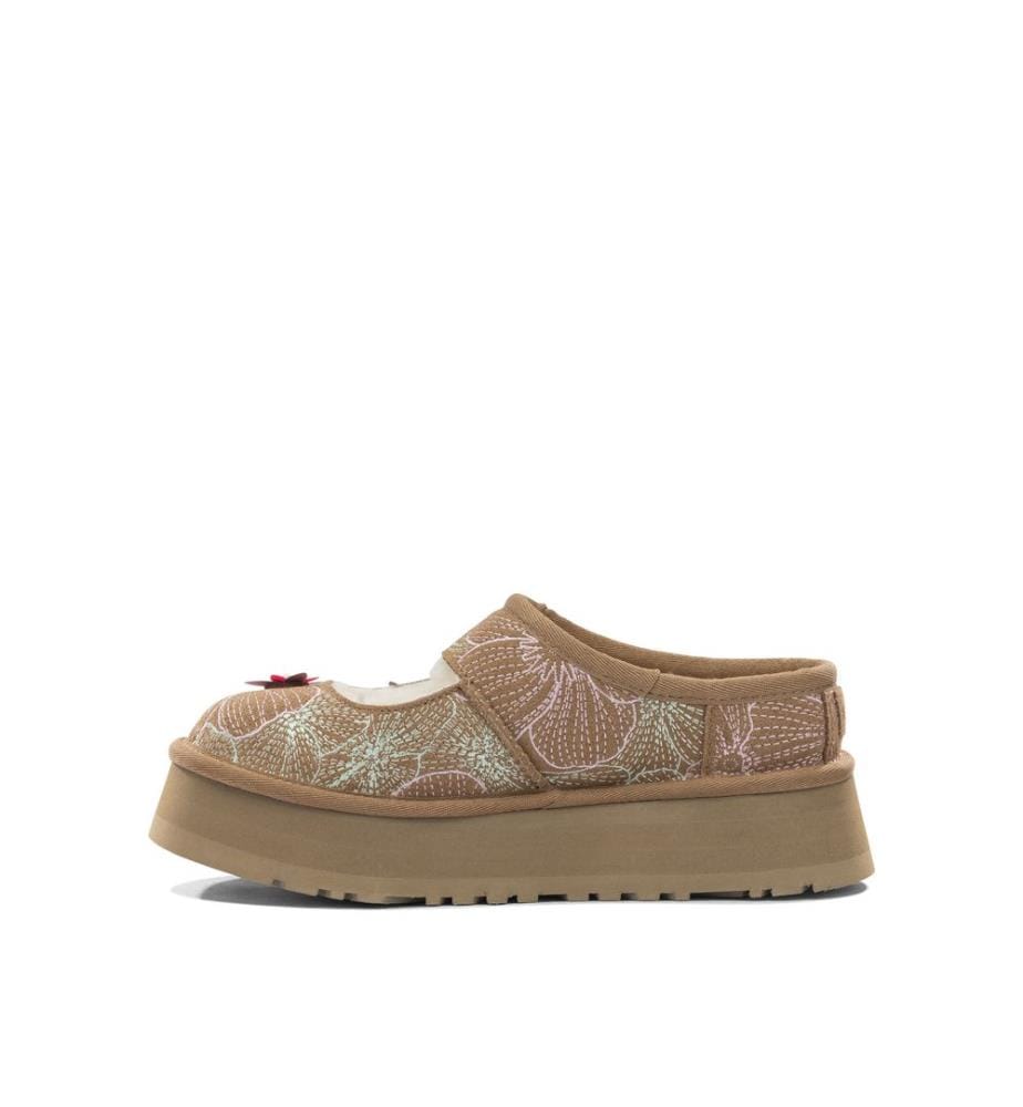 „Bea Meadow“ Mary-Jane-Ballerinas – Braun