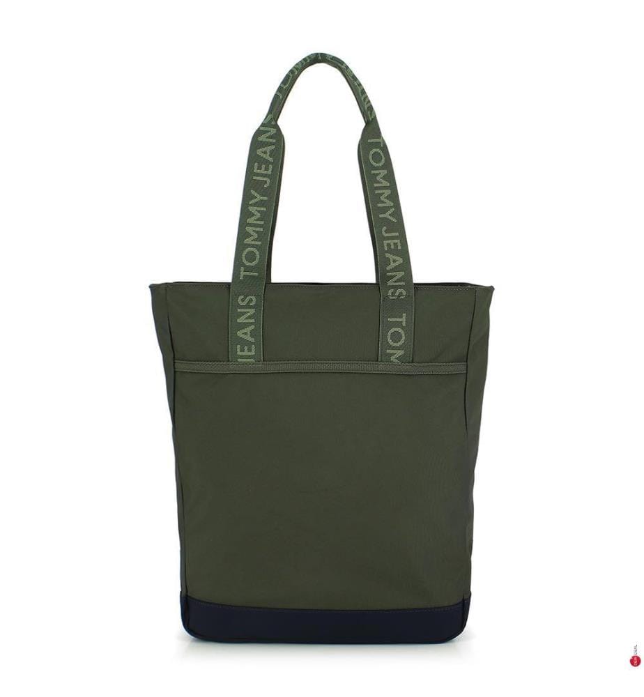 Essential Cabas mit Logo-Henkeln - Khaki