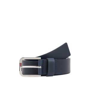 Ceinture Austin en Cuir à Boucle Carrée - 