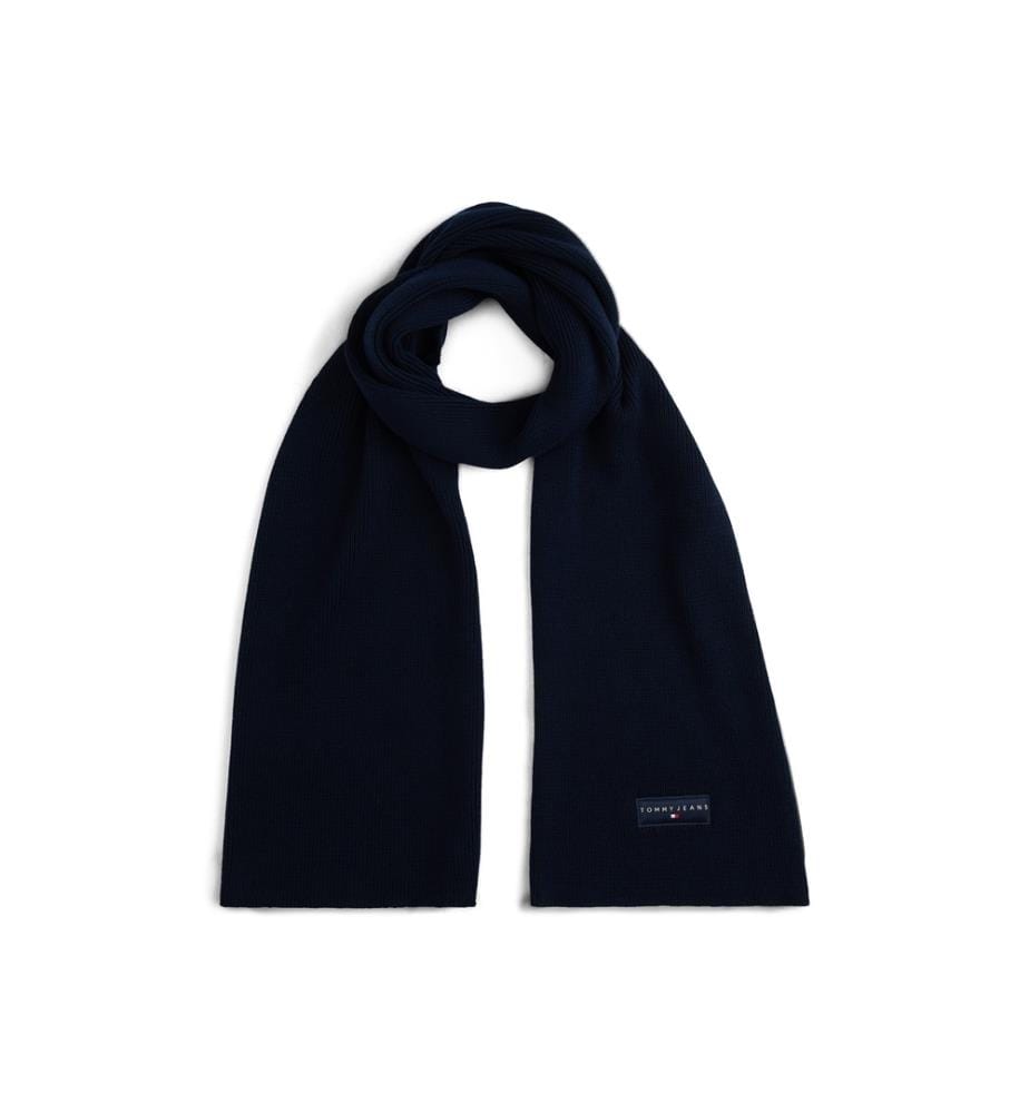 Linear Logo Strickschal - Dunkelblau
