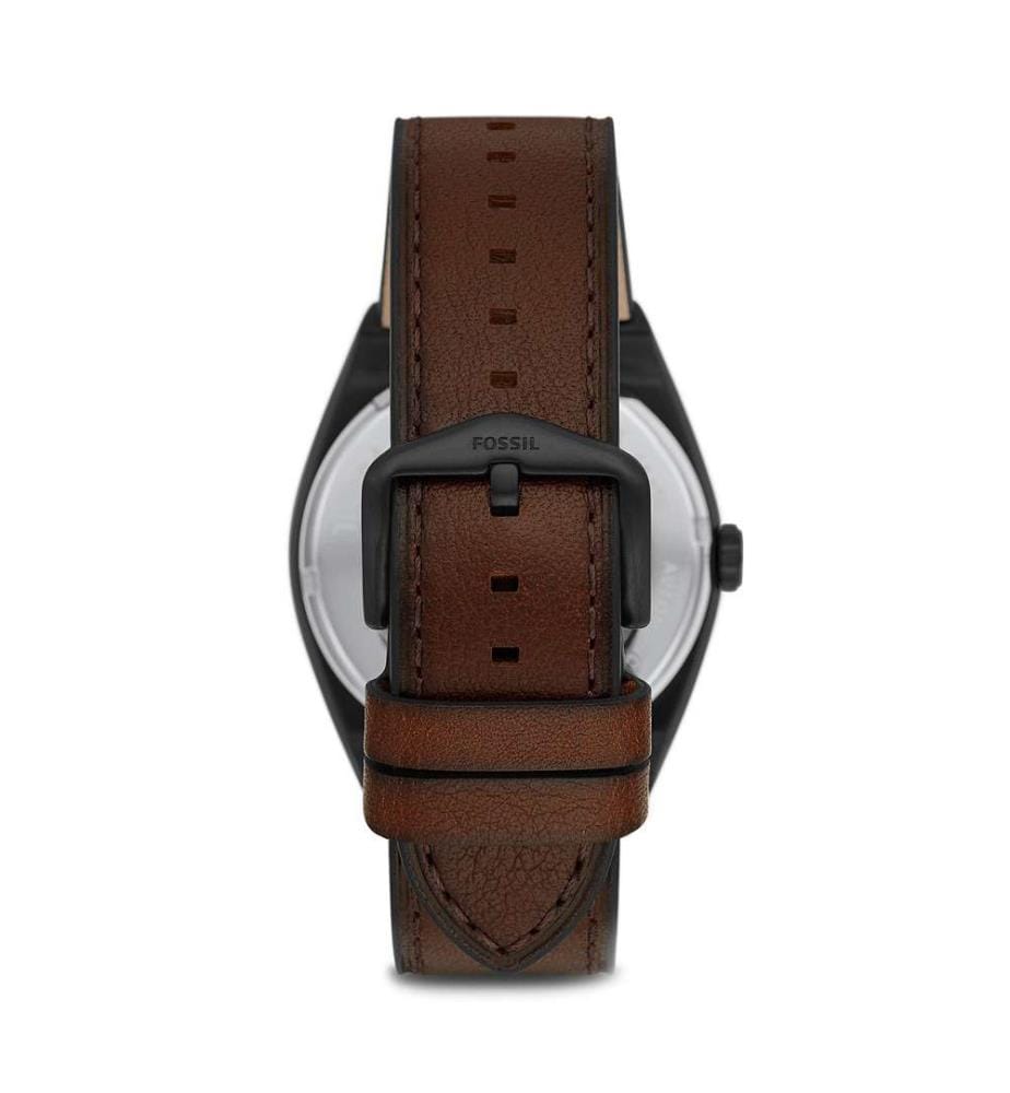 Automatik-Armbanduhr Everett - Schwarz und Braun