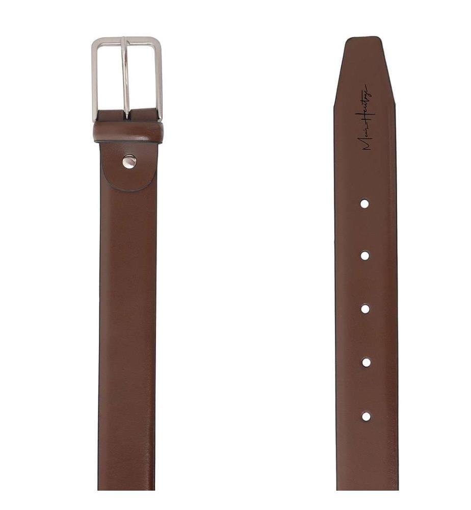 Cintura in pelle - Marrone chiaro
