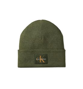 Cappello a maglia a coste  - Kaki