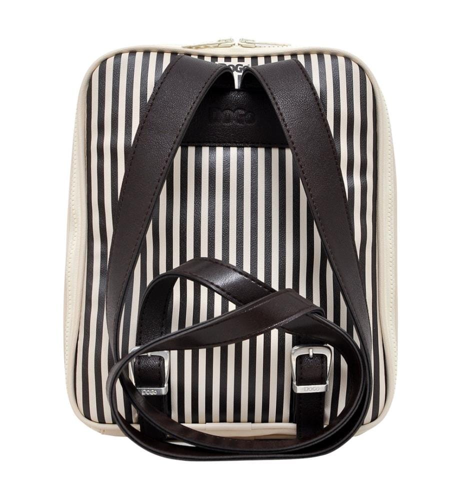 Rucksack C. Chaplin - Hellgrau und Schwarz
