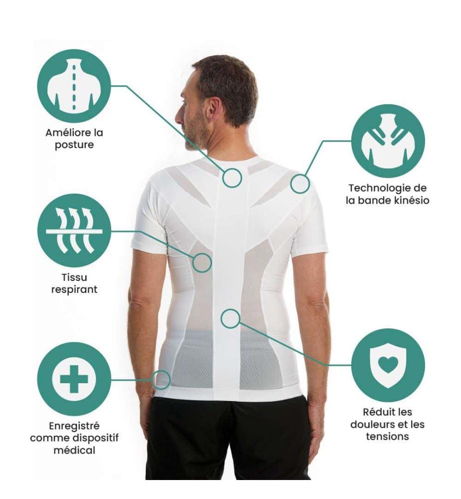 Posture Shirt 2.0 - Blanc
