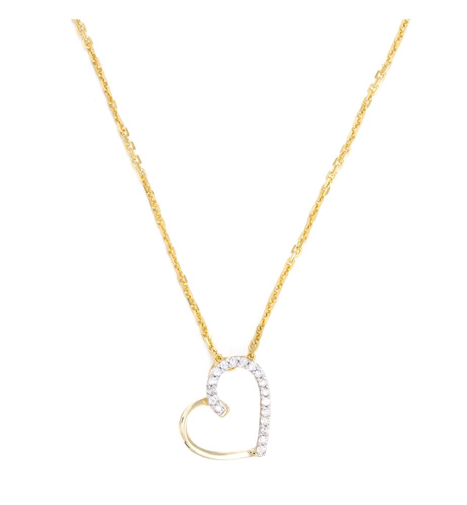 Ciondolo Cuore prezioso - Oro
