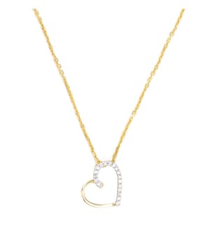 Ciondolo Cuore prezioso - Oro