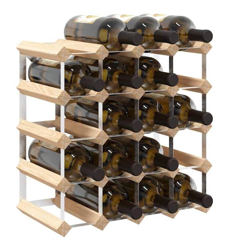 Weinregal für 20 Flaschen Massivholz Kiefer