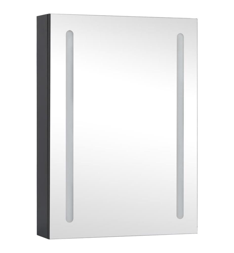 LED-Spiegelschrank fürs Bad 50x13x70 cm