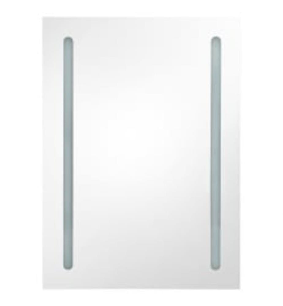 LED-Spiegelschrank fürs Bad 50x13x70 cm