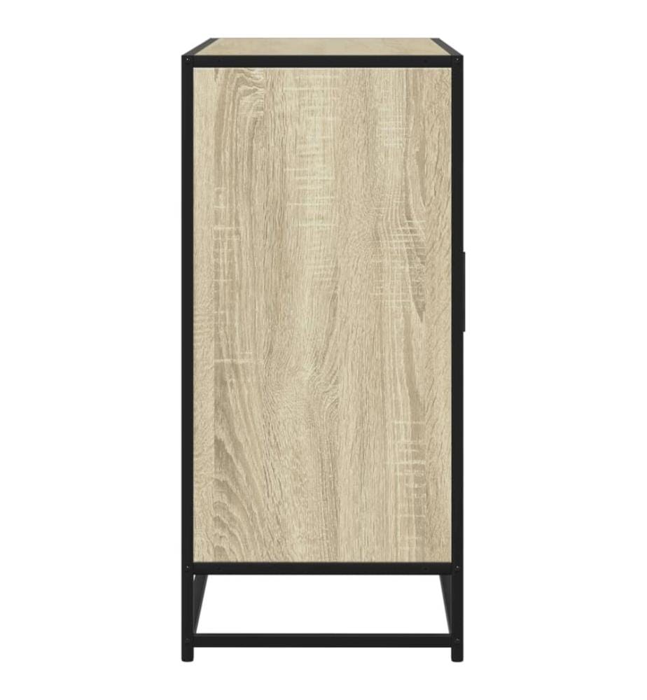 Sideboard Sonoma-Eiche 92x35x76 cm Holzwerkstoff