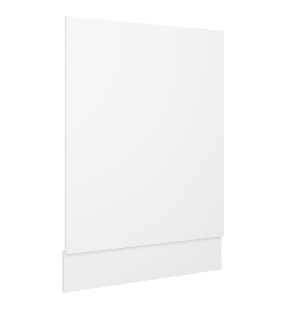 Panneau de lave-vaisselle "Lyon" Blanc 45 x 3 x 67 cm Bois d'ingénierie