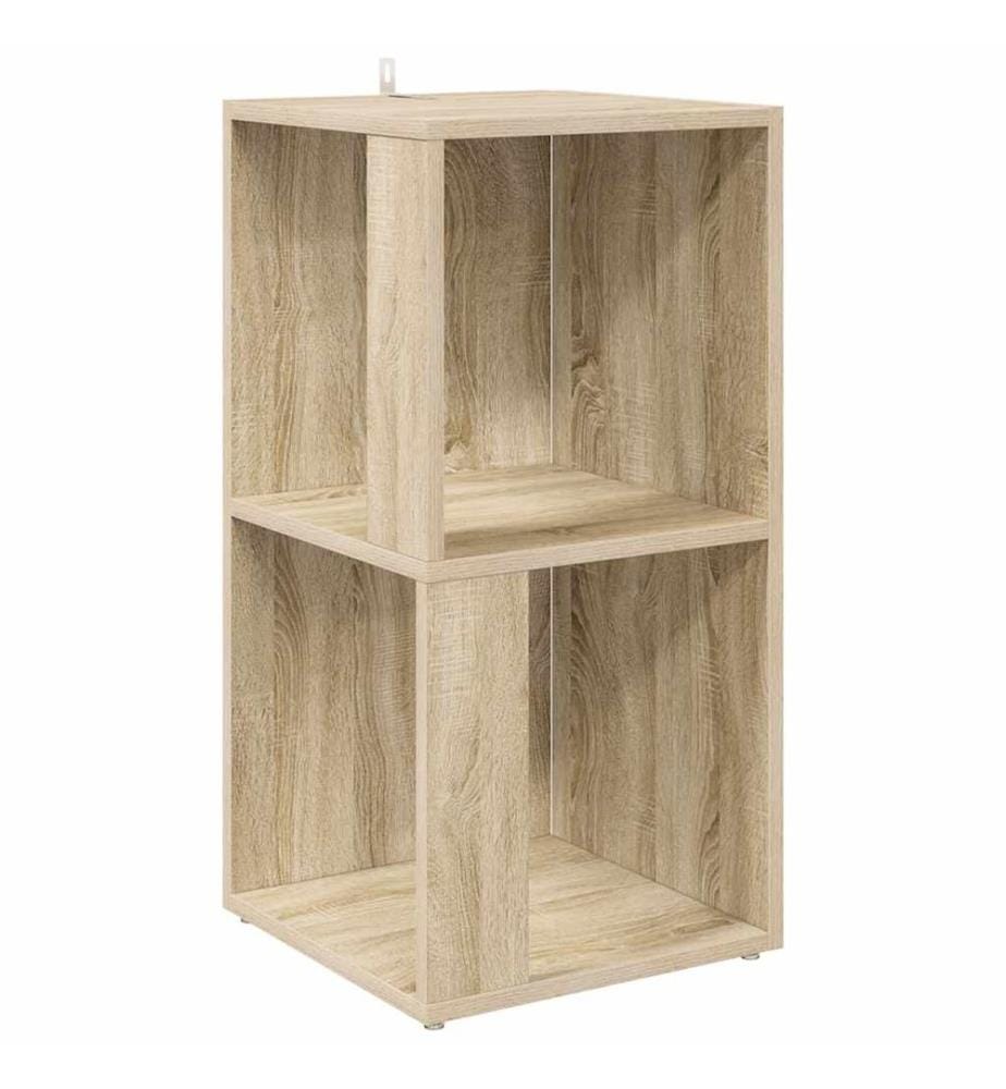 Eckregal Sonoma-Eiche 33x33x67 cm Holzwerkstoff