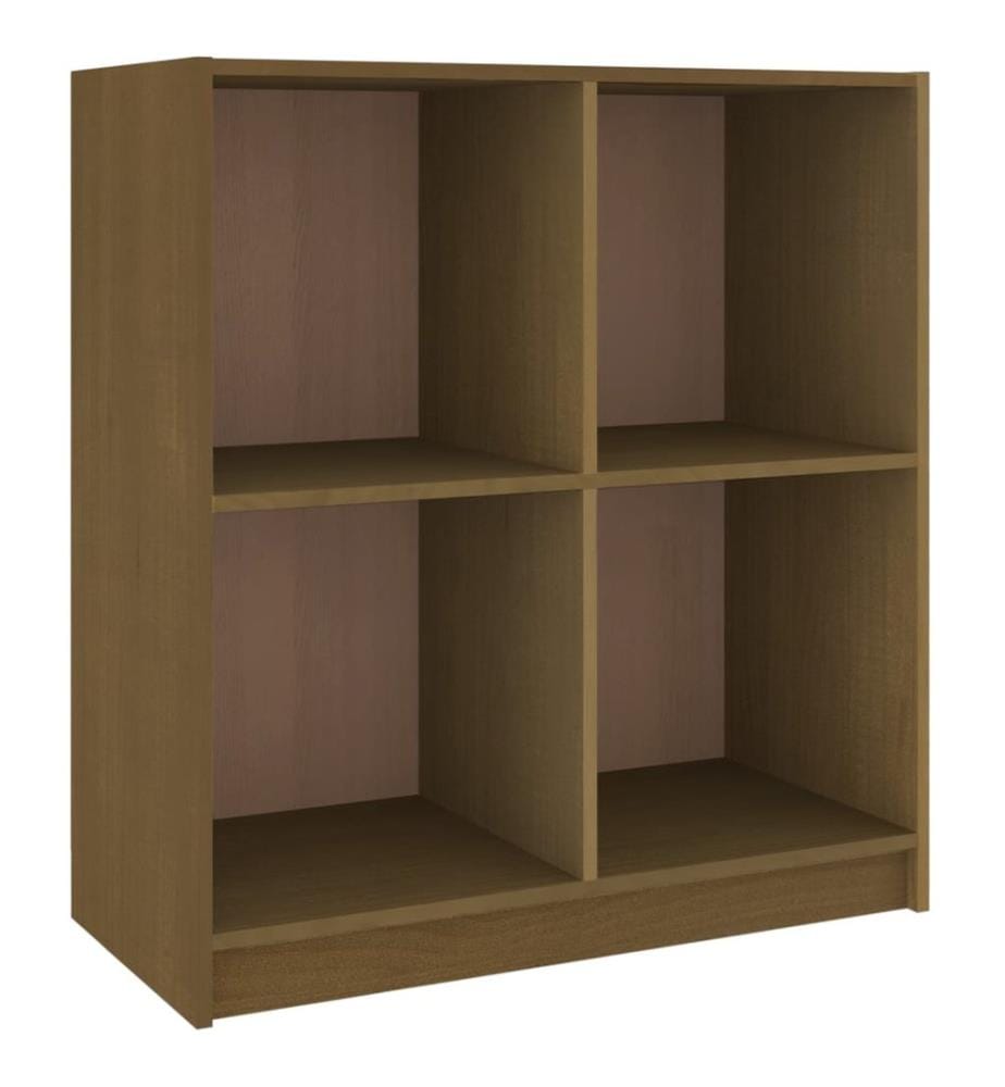 Buffet Marron miel 70x33x76 cm Bois massif de pin