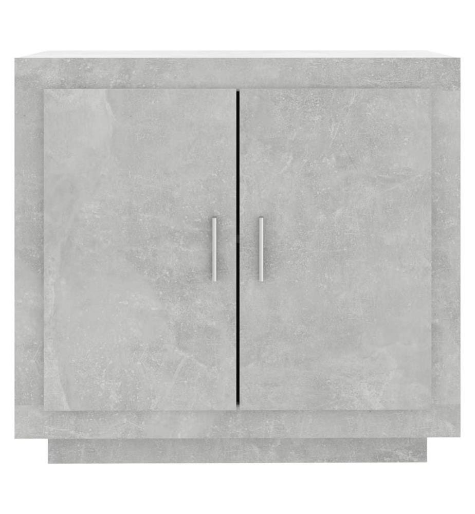 Sideboard Betongrau 80x40x75 cm Holzwerkstoff