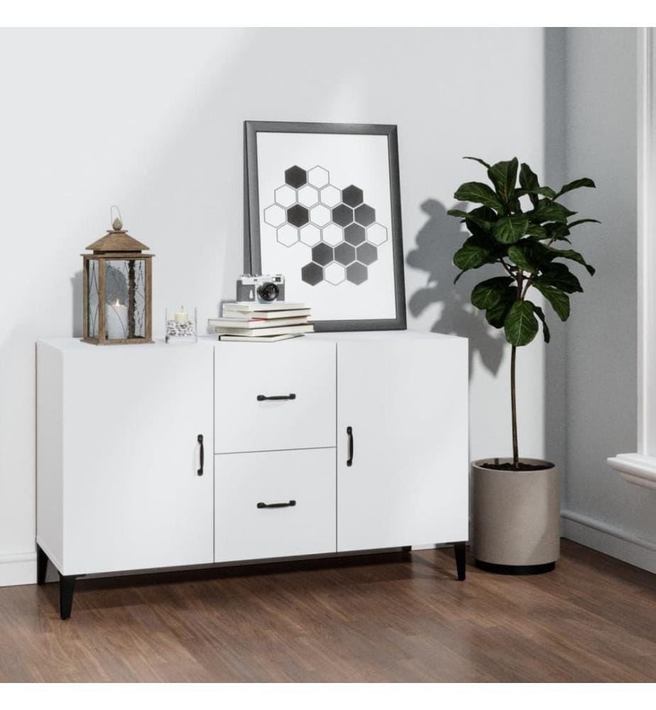 Sideboard Weiss 100x36x60 cm Holzwerkstoff
