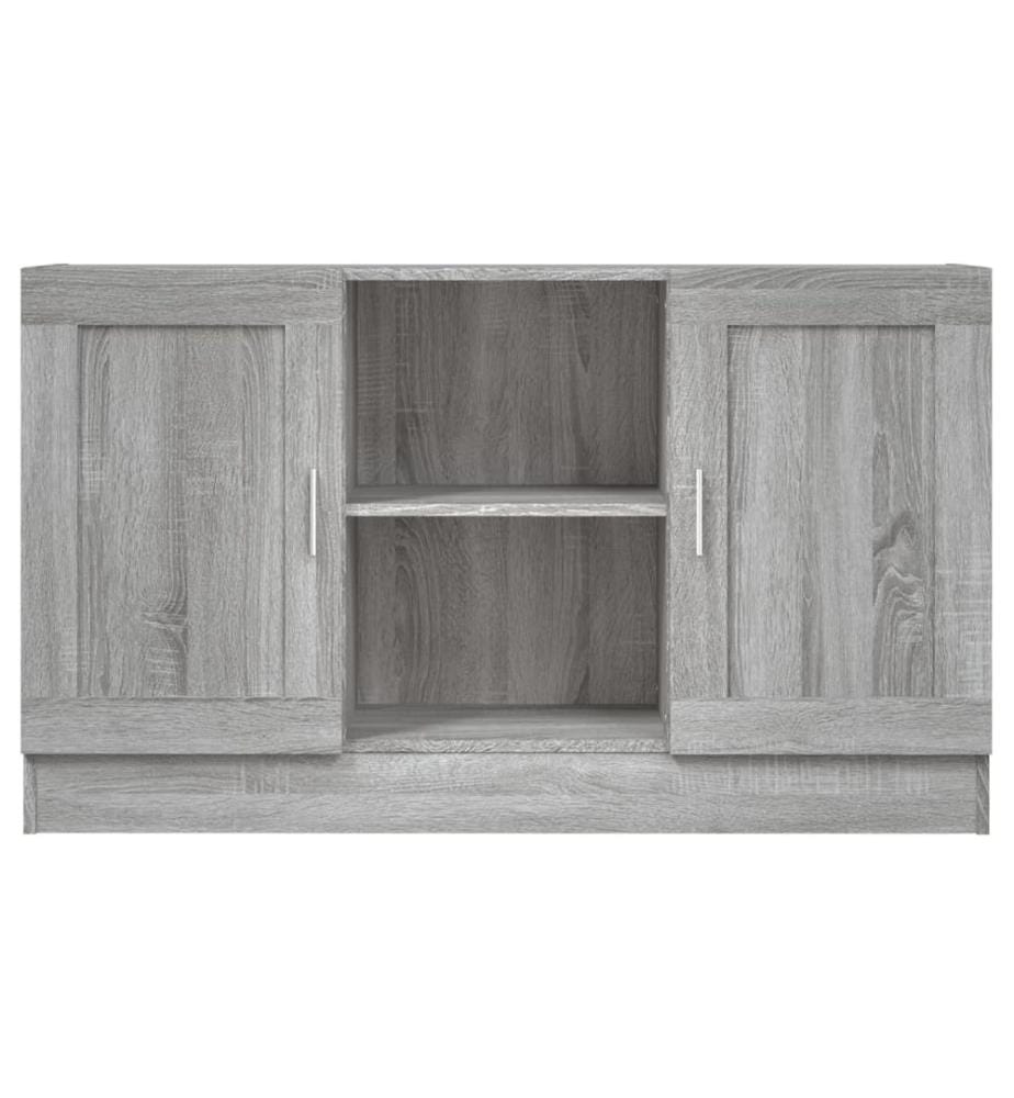 Sideboard Grau Sonoma 120x30,5x70 cm Holzwerkstoff
