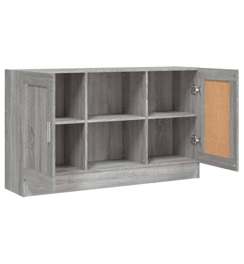 Sideboard Grau Sonoma 120x30,5x70 cm Holzwerkstoff