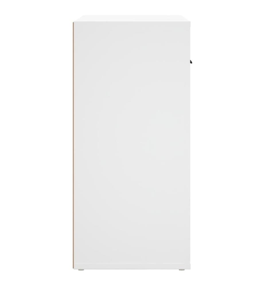 Sideboard Weiss 80x33x70 cm Holzwerkstoff