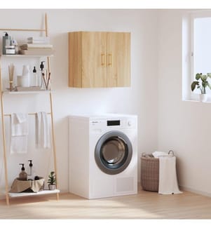 Armoire murale chêne sonoma 60x31x60 cm bois d'ingénierie