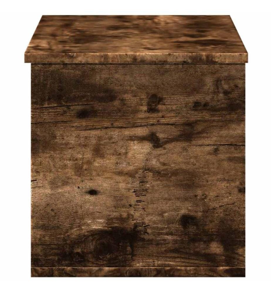 Truhe Räuchereiche 90x35x35 cm Holzwerkstoff