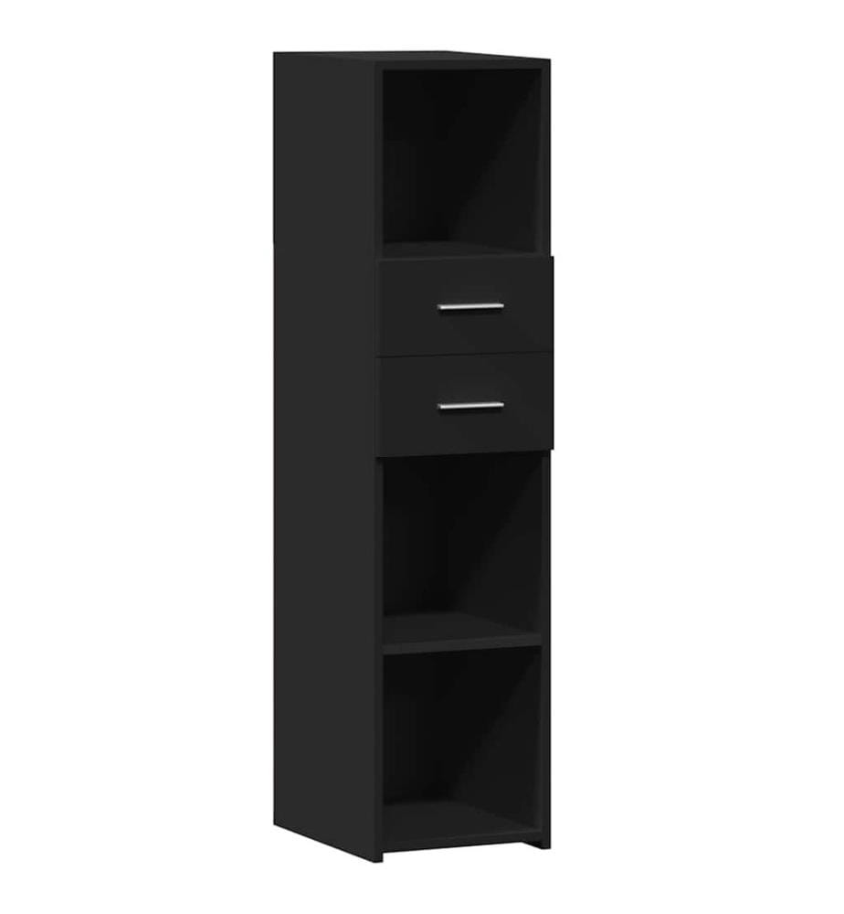 Highboard Schwarz 30x42,5x124 cm Holzwerkstoff