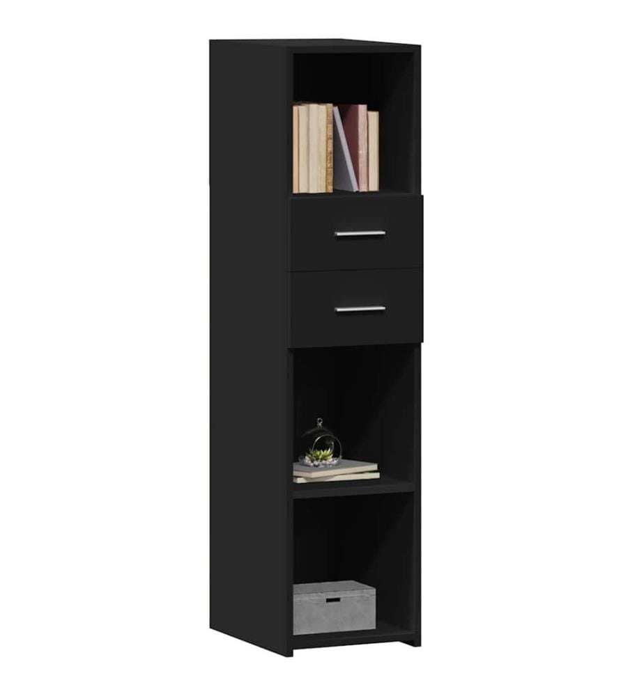 Highboard Schwarz 30x42,5x124 cm Holzwerkstoff