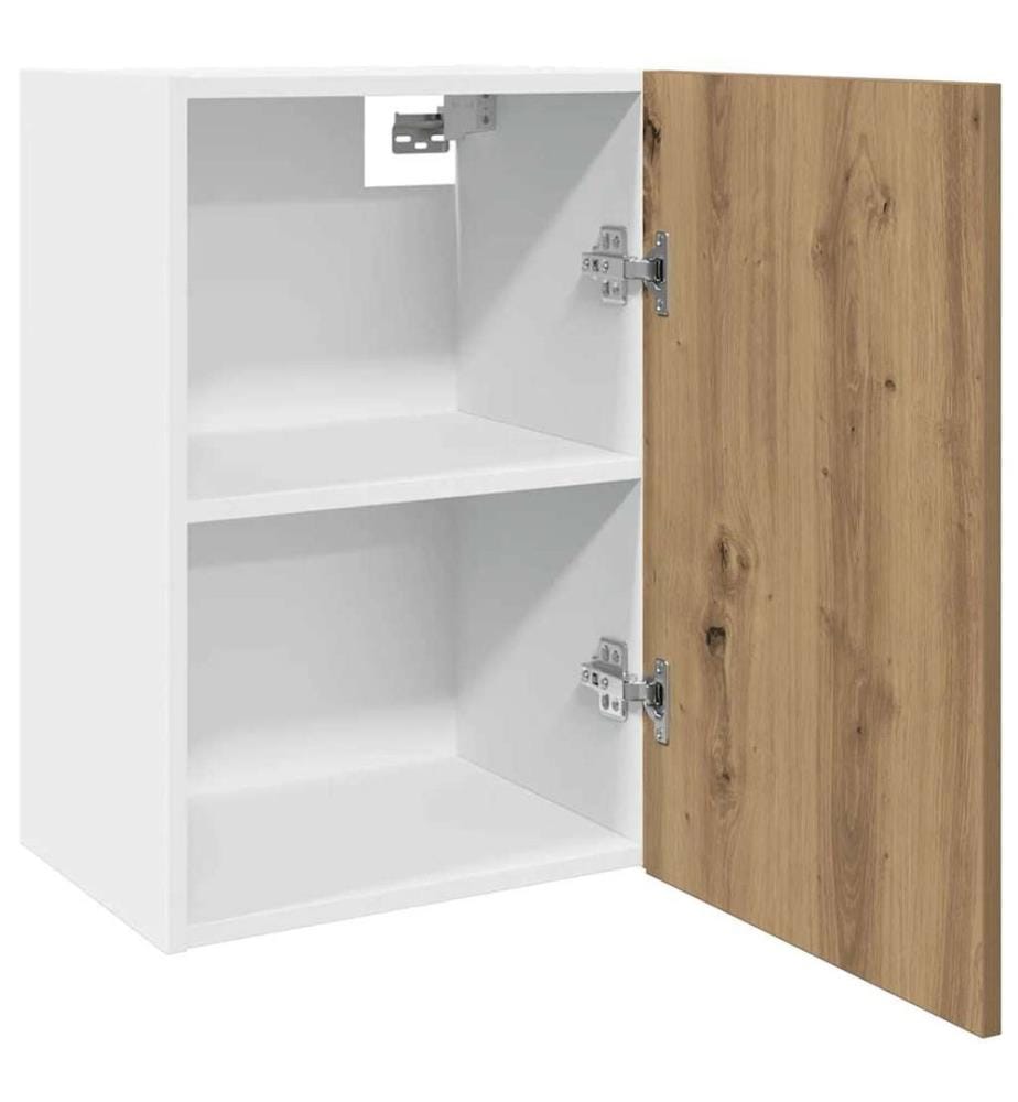 Armoire suspendue "Lyon" Chêne artisanal 40 x 31 x 60 cm Bois d'ingénierie