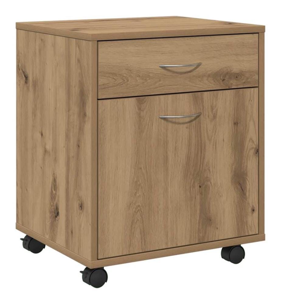 Rollcontainer Artisan-Eiche 45x38x54 cm Holzwerkstoff