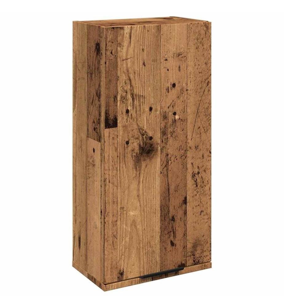Wand-Badschrank Altholz-Optik 32x20x67 cm