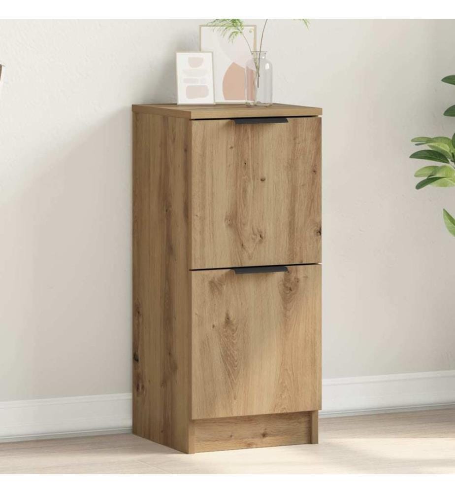 Sideboard Artisan-Eiche 30x30x70 cm Holzwerkstoff