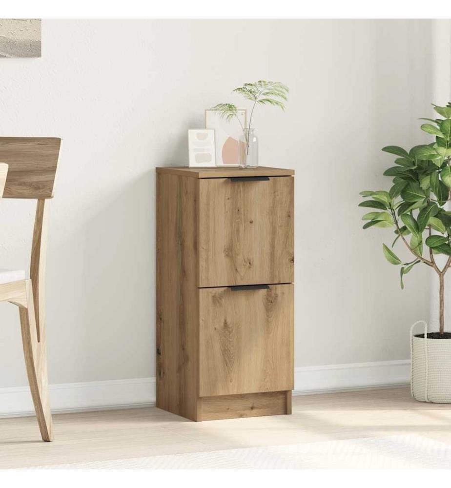 Sideboard Artisan-Eiche 30x30x70 cm Holzwerkstoff