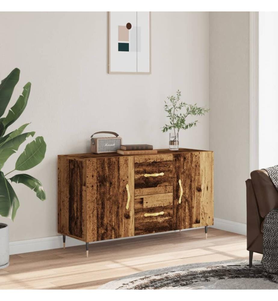Sideboard Altholz-Optik 100x36x60 cm Holzwerkstoff