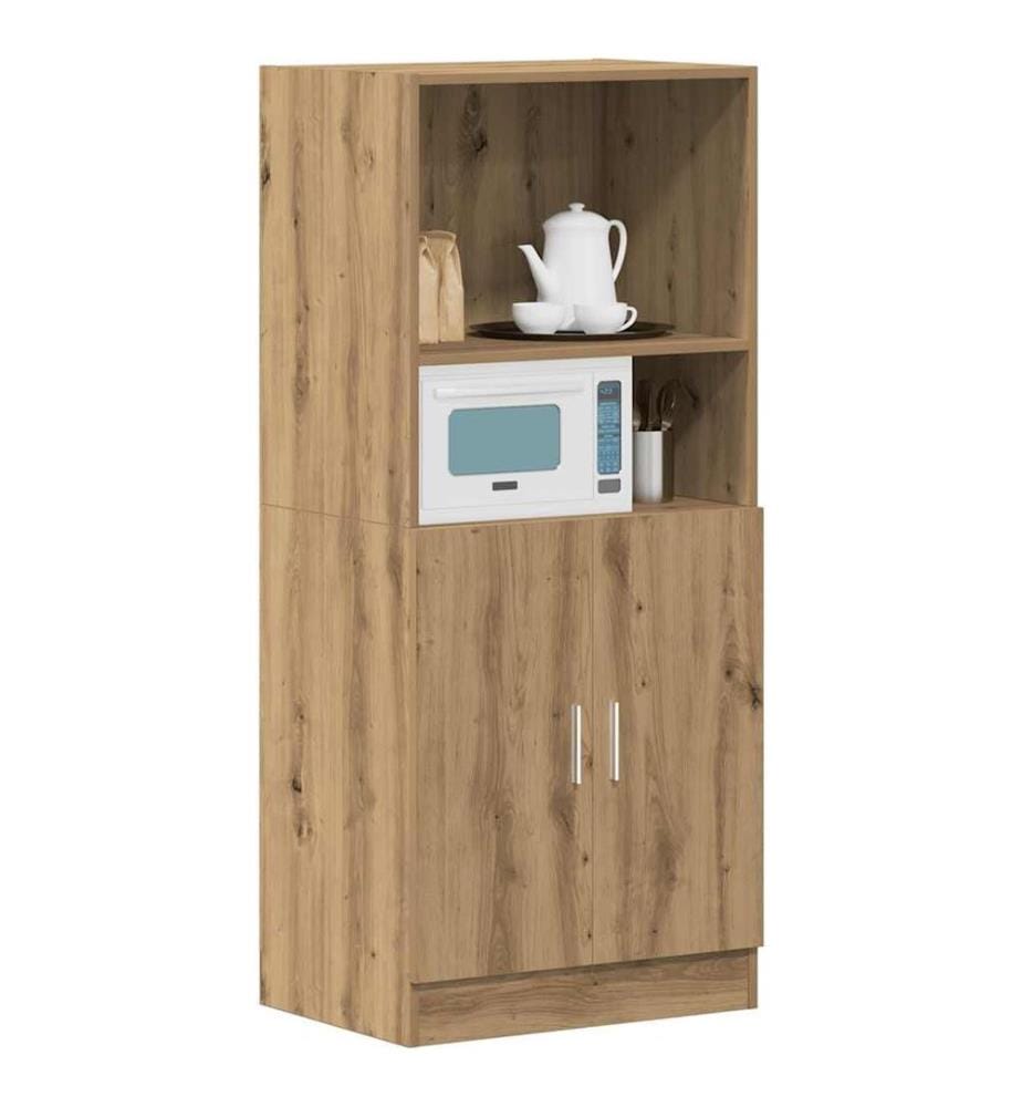Armoire de cuisine chêne artisanal 57x41,5x131,5 cm