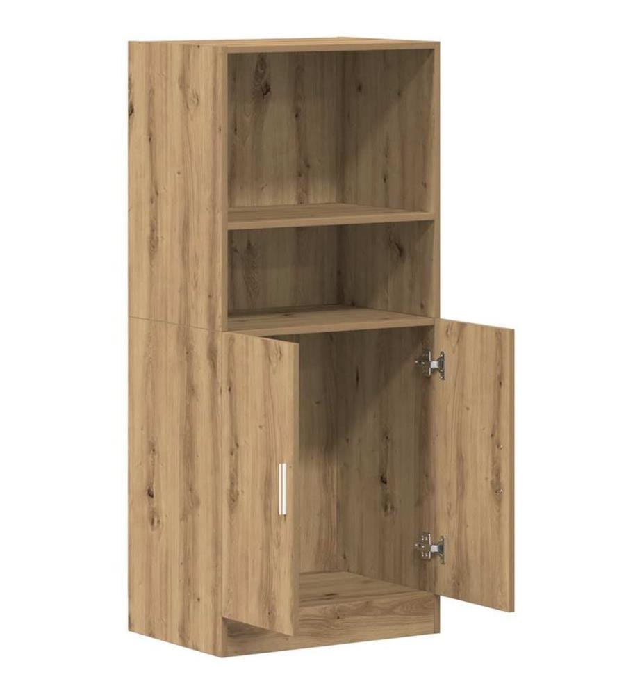 Armoire de cuisine chêne artisanal 57x41,5x131,5 cm