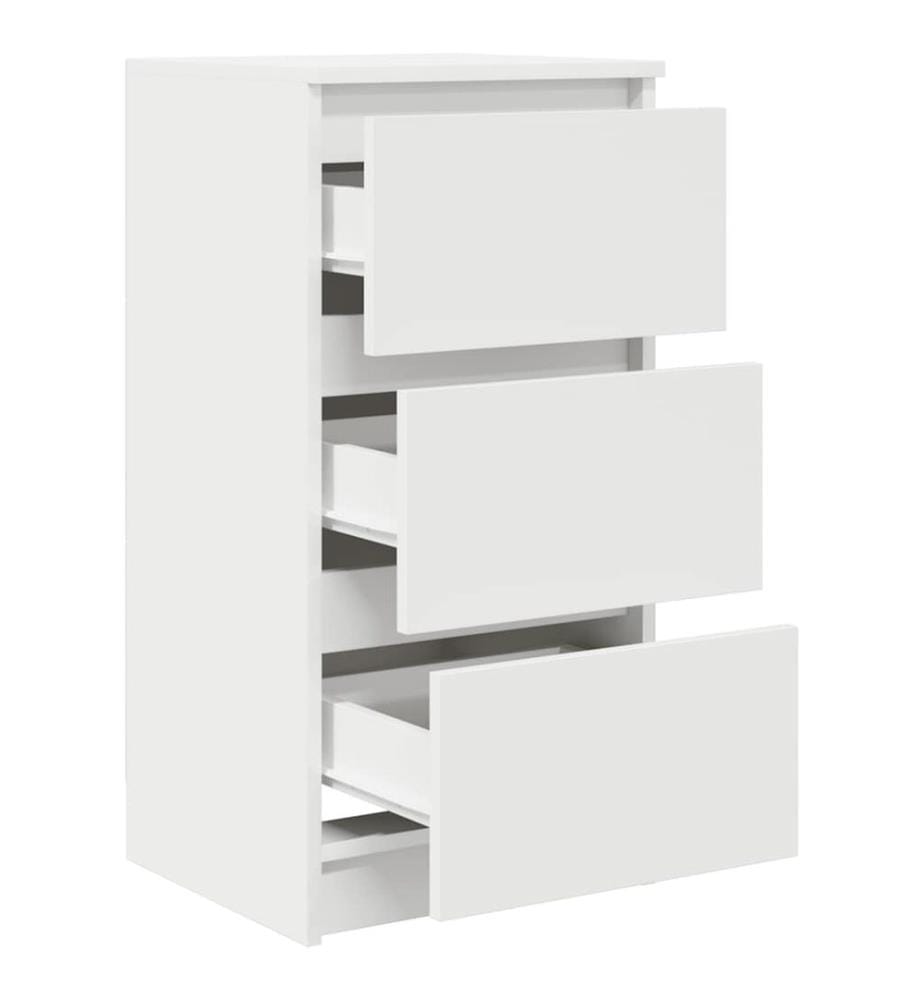Sideboard Weiss 37,5x35x76 cm Holzwerkstoff