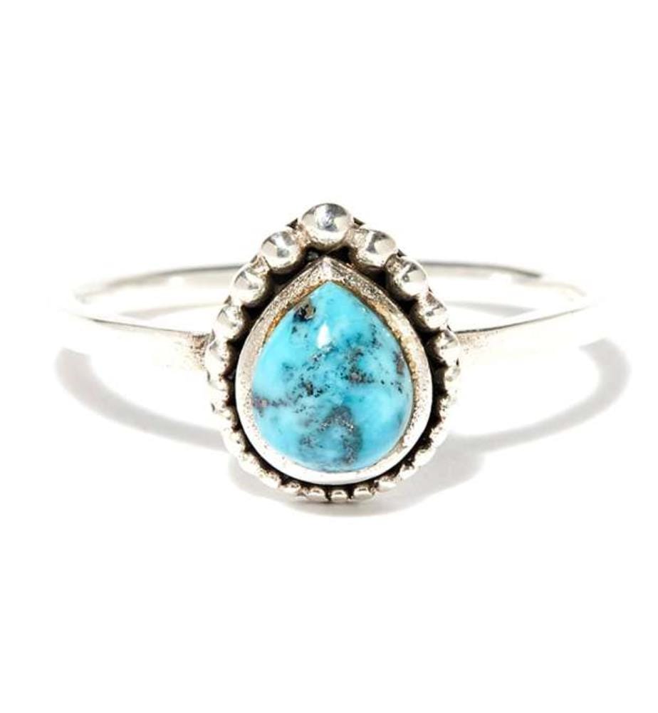 Shushupe Ring Türkis - Silber